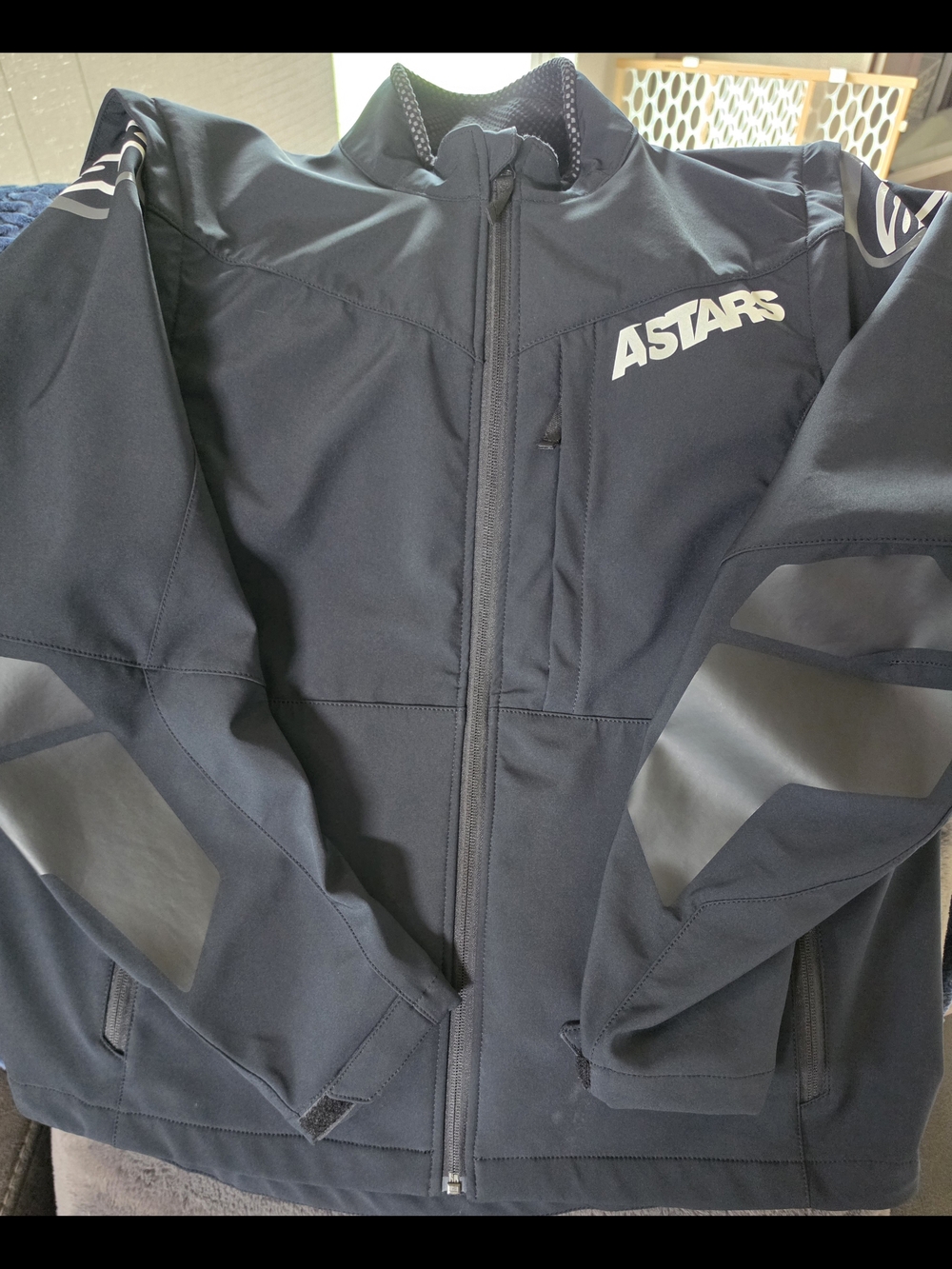 "L" Alpinestars Air Intake Motorcycle Jacket – Black/Red – Excellent Condition